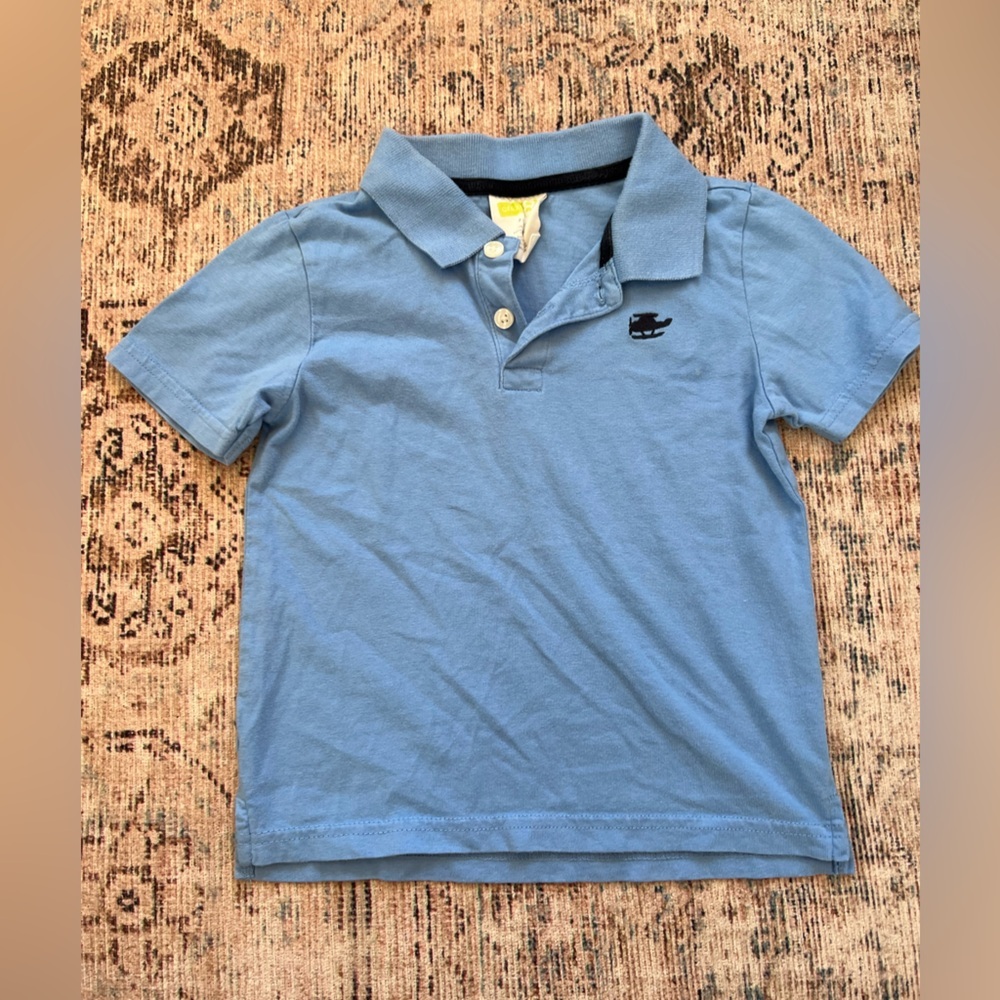 Crazy 8 Light Blue Kids Polo Shirt